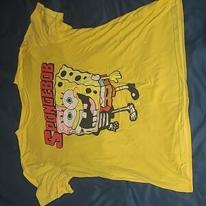 Women's SpongeBob SquarePants Short Sleeve T-Shirt.